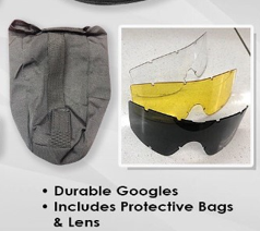 Resistant Tactical Goggles - Image 3